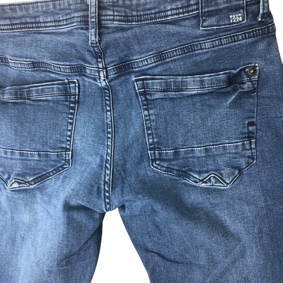 Alexander Julian Colour Denim Jeans Men 32X30 Organic Coll. Medium Wash Stretch - Picture 3 of 6